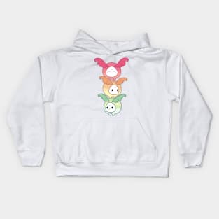 Cute Turnip Pals - Seshadachi Kids Hoodie